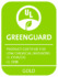 Green guard logo - green square with white lettering inside 