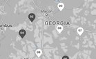Map of Georgia 