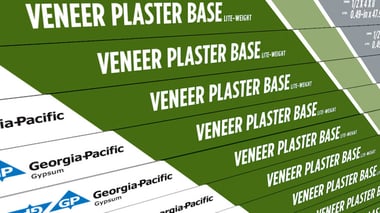 ToughRock® Lite-Weight Veneer Plaster Base | Georgia-Pacific