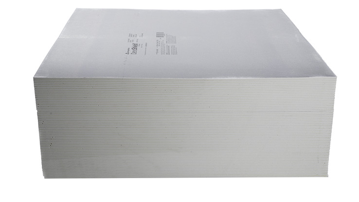 DensSheild Tile Backer - Product Stacked logo and barcode facing up