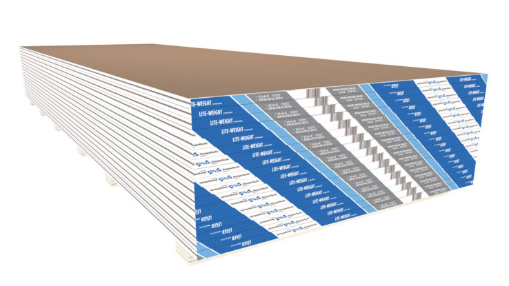 Lightweight Drywall Wallboard Panels Toughrock Lite